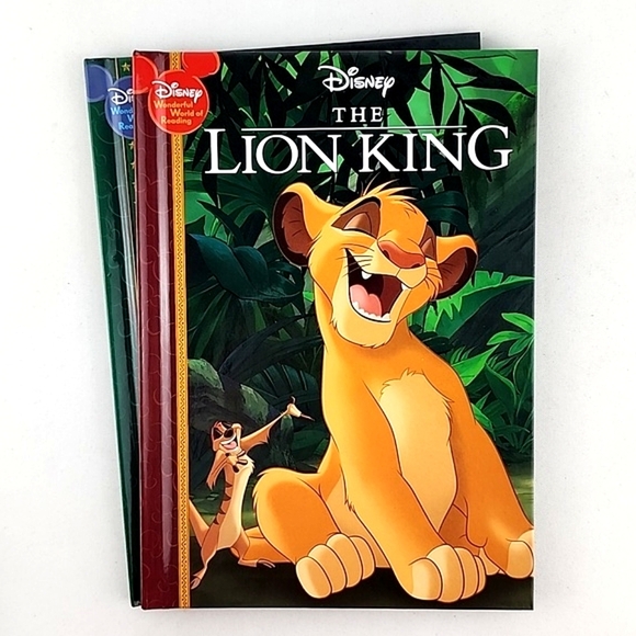 Disney Collection Wonderful World  of Reading 7 Hardcover Books Children Classic - Picture 6 of 15